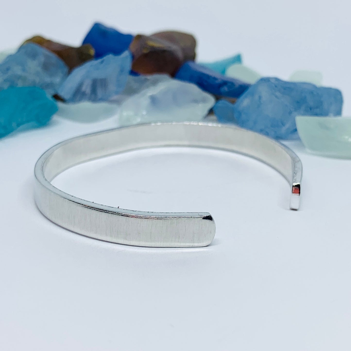 Love you to the moon & back - Hand Stamped Metal Cuff Bracelet | Love Cuff | Gift for Her | Love Script Bracelet | Quote Bracelet