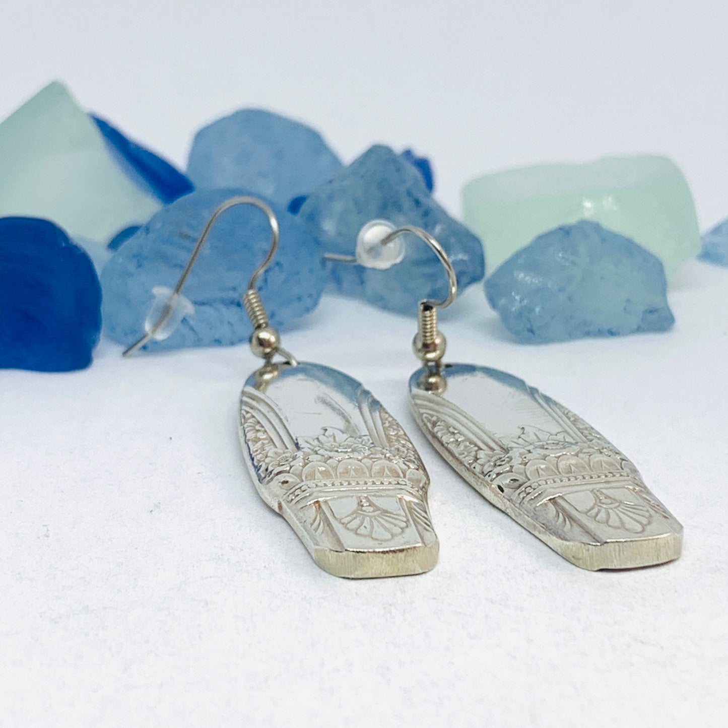 “First Love” Vintage Silverware Earrings | Vintage Silverware Jewelry | Vintage Spoon Earrings