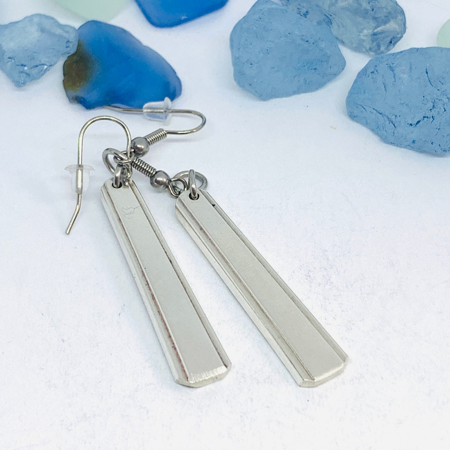 “First Love” Vintage Silverware Earrings | Vintage Silverware Jewelry | Vintage Spoon Earrings
