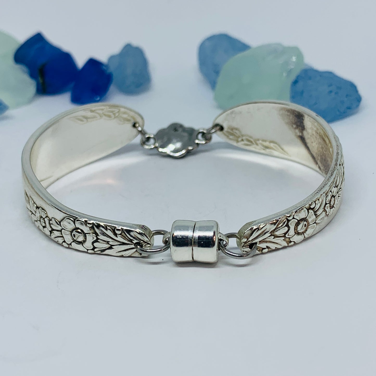 “Country Lane” 1954 Spoon Bracelet | Vintage Silverware | Oneida | Up-Cycled Bracelet | Silverware Spoon Bracelet | Antique Spoon Bracelet
