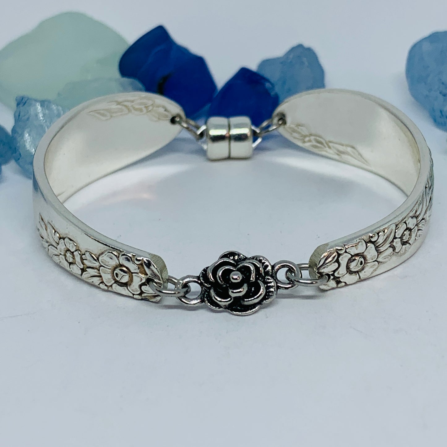 “Country Lane” 1954 Spoon Bracelet | Vintage Silverware | Oneida | Up-Cycled Bracelet | Silverware Spoon Bracelet | Antique Spoon Bracelet