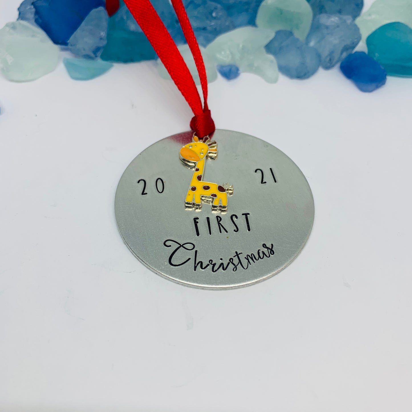 First Christmas 2024* Hand Stamped Ornament | Baby’s First Ornament | Christmas Ornament | Hand Crafted Ornament | Holiday Tree Decoration