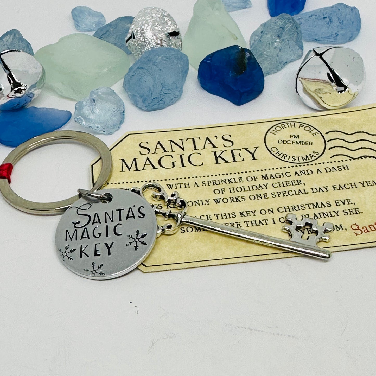 Santa’s Magic Key | Holiday Magic | Christmas Santa’s Key | Chimney Key | Christmas Eve Magic Key | Magical Chimney Key