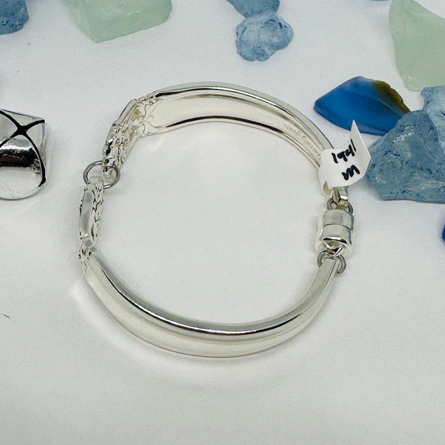 “Eternally Yours” 1941 Vintage Silverware Spoon Bracelet | Up-Cycled Bracelet | Antique