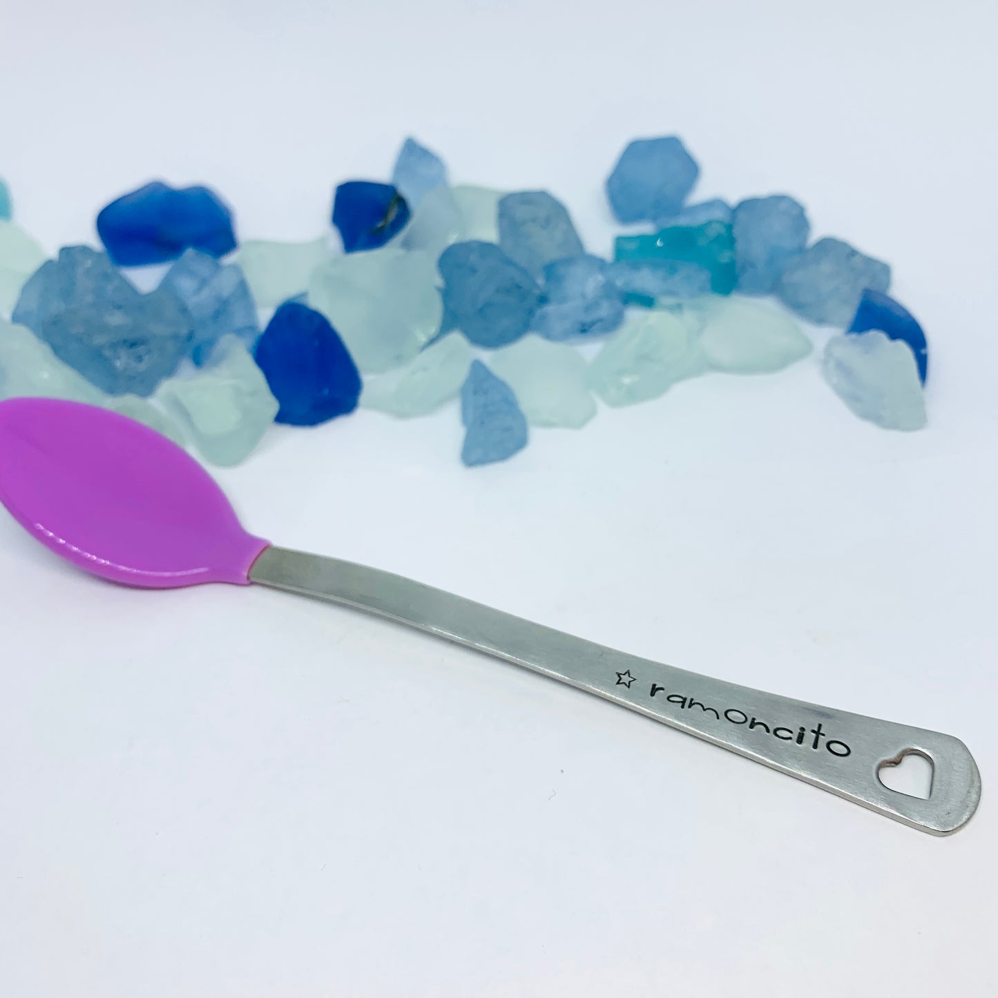 Personalized Munchkin Baby Spoon | White Hot Safety Spoons | Baby’s First Spoon with Name | Toddler Utensils