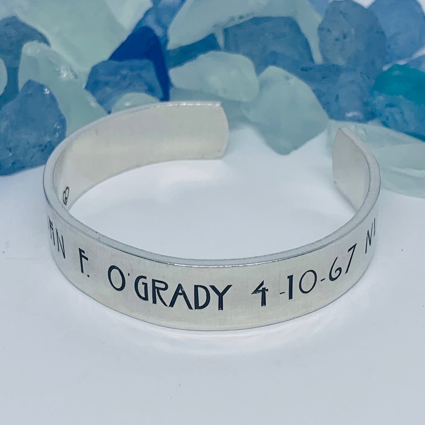 POW Hand Stamped Cuff Bracelet | Memorial Bracelet | POW MIA Vietnam | Custom Order | Personalize Me