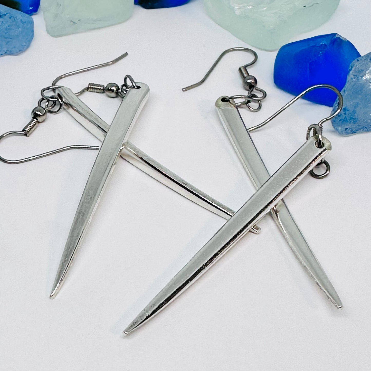 Fork Tines Vintage Earrings | Silverware | Up-Cycled | Antique