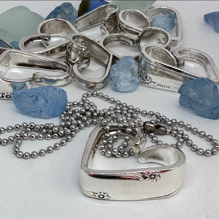Vintage Silverware Hearts