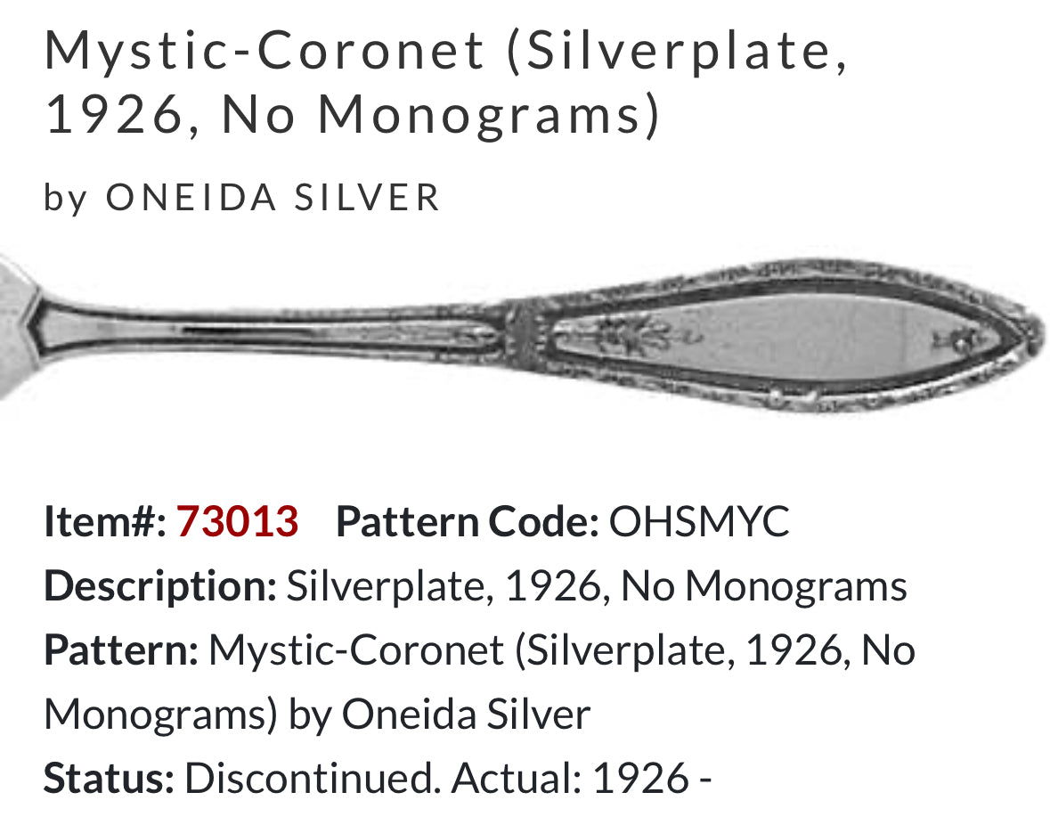 “Mystic Coronet” 1926 Spoon Bracelet | Vintage Silverware  | UpCycled | Antique Silverware Spoon Bracelet