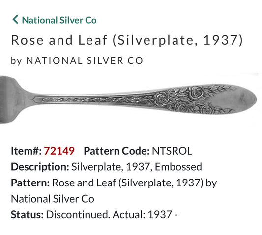 “Rose and Leaf” with Charm 1937 Spoon Bracelet | Vintage Silverware  | UpCycled | Antique Silverware Spoon Bracelet