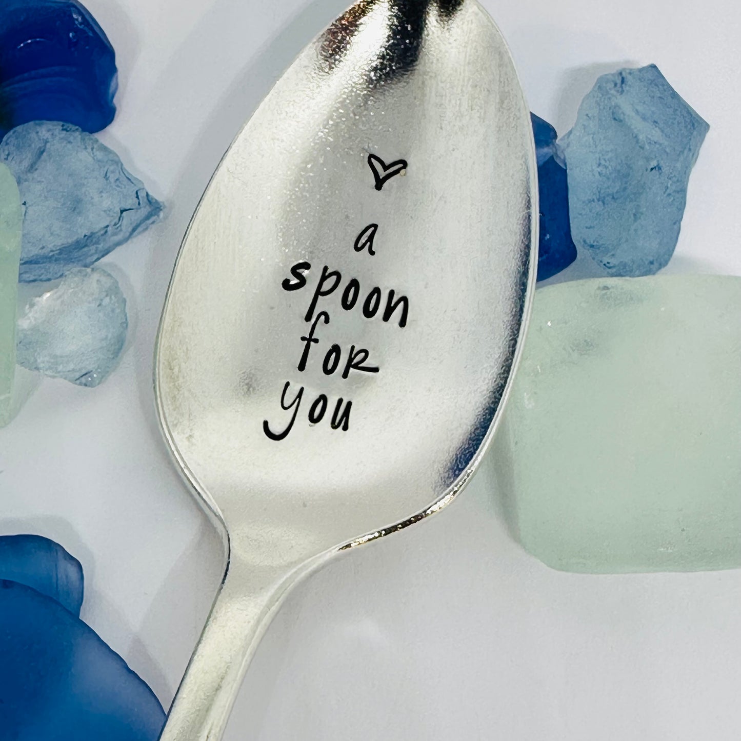 “A Spoon for You" Vintage Silverplated Hand Stamped Spoon | Novelty | Spoonies | Spoon Theory | Chronic Illness | Disability