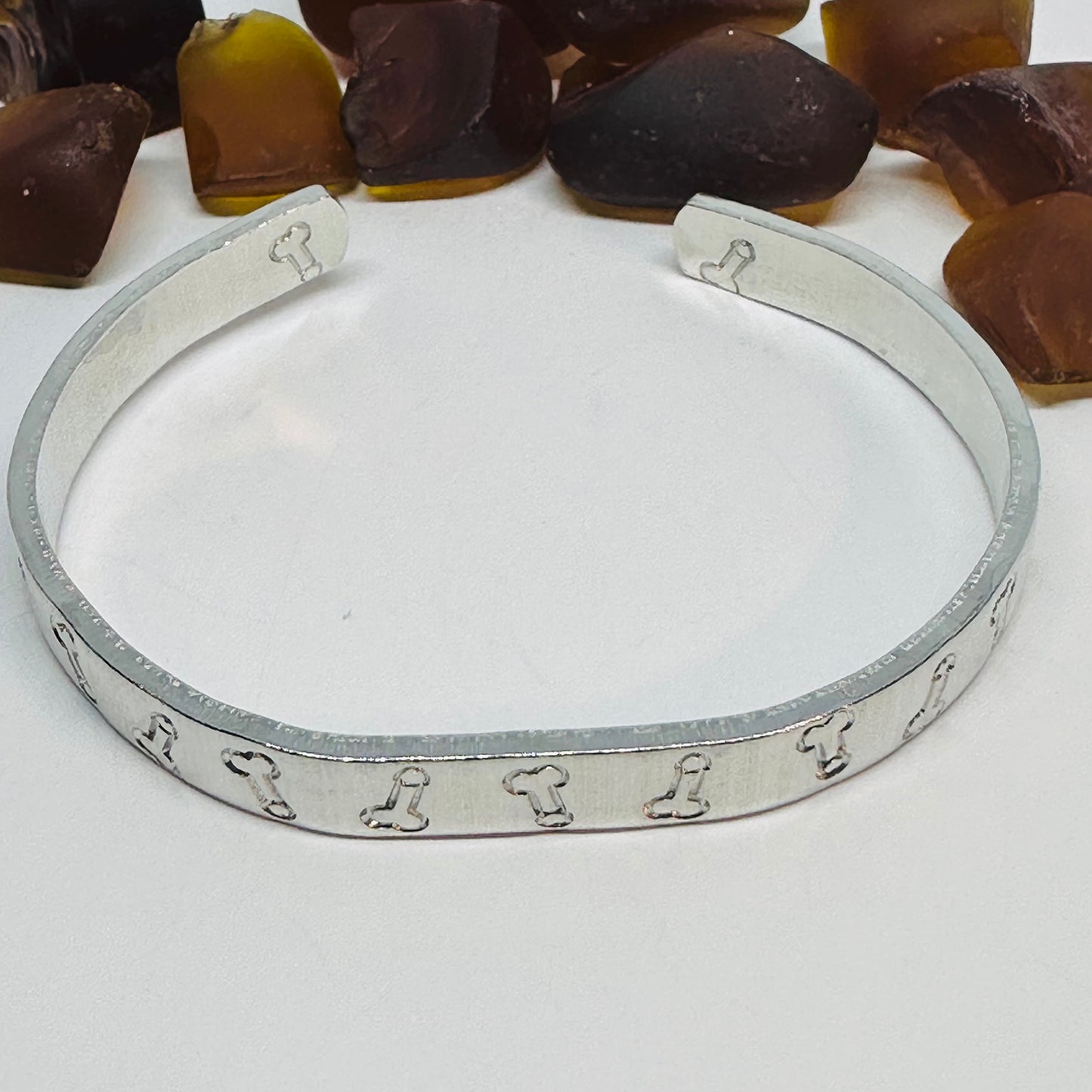 Dicks - Hand Stamped Cuff Bracelet