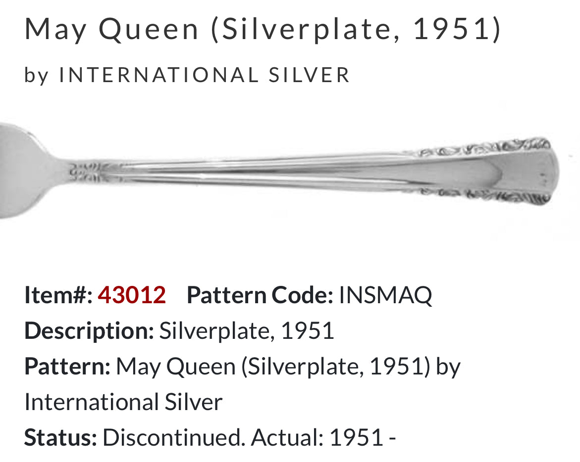 “May Queen” with Celtic Charm - 1951 Spoon Bracelet | Vintage Silverware | Up-Cycled Antique Silverware Spoon Bracelet
