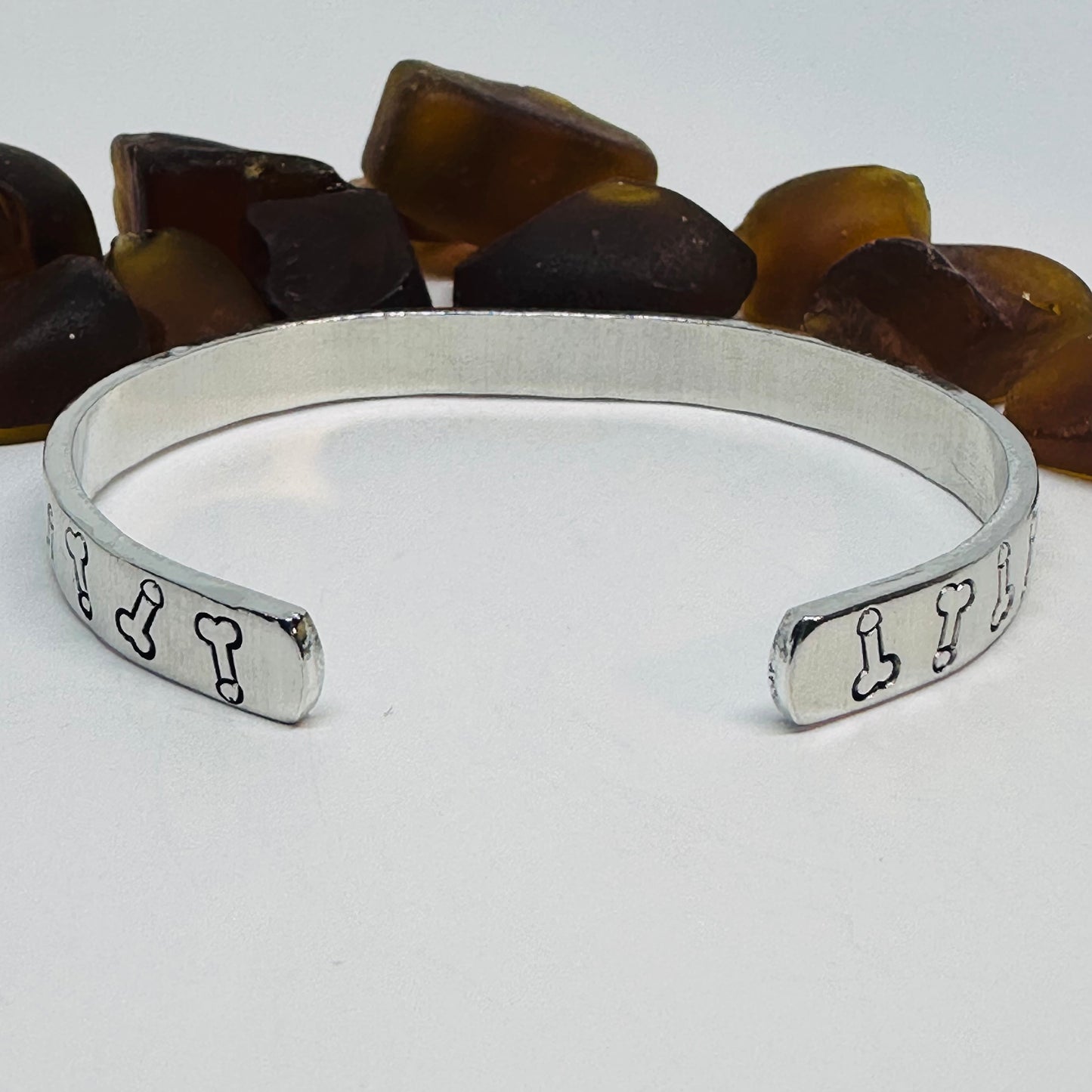 Dicks - Hand Stamped Cuff Bracelet