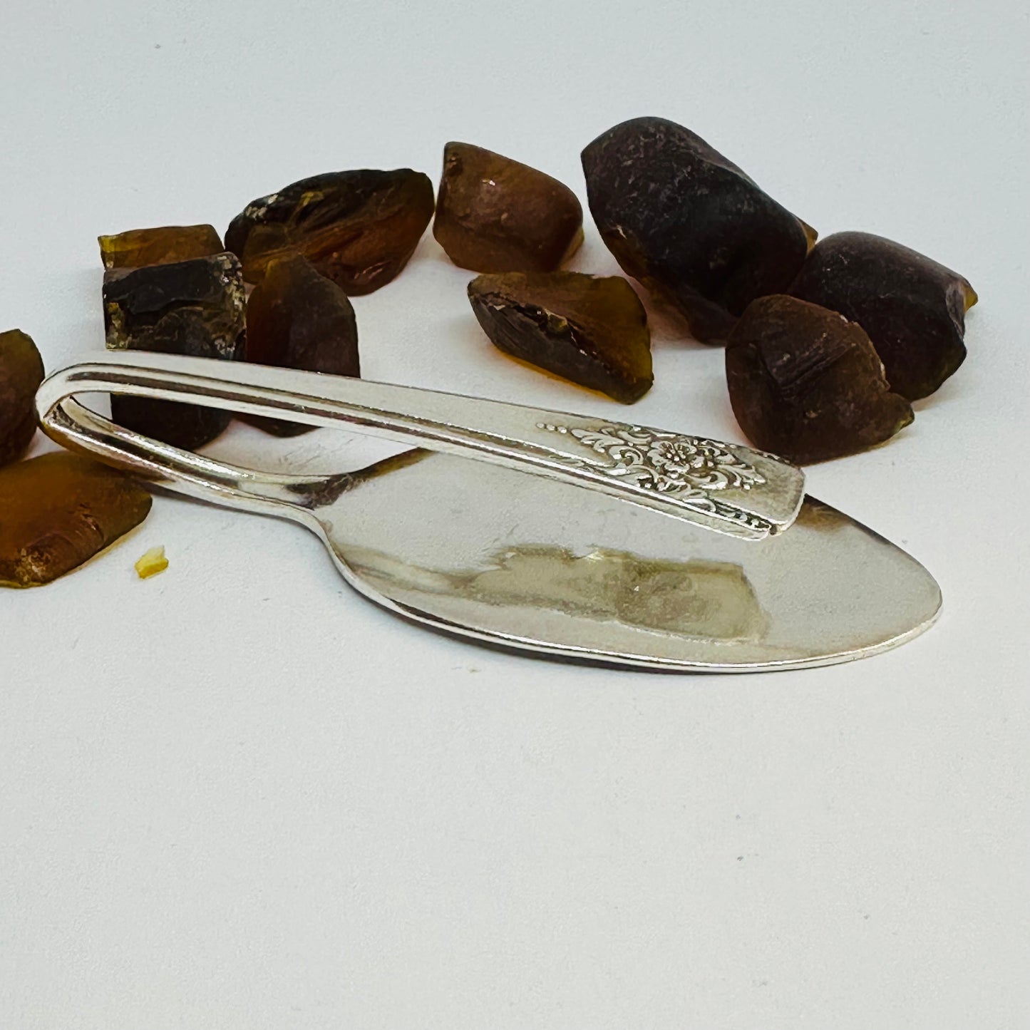 Vintage Spoon Hand Stamped Bookmark - Fuck Off, I’m Reading