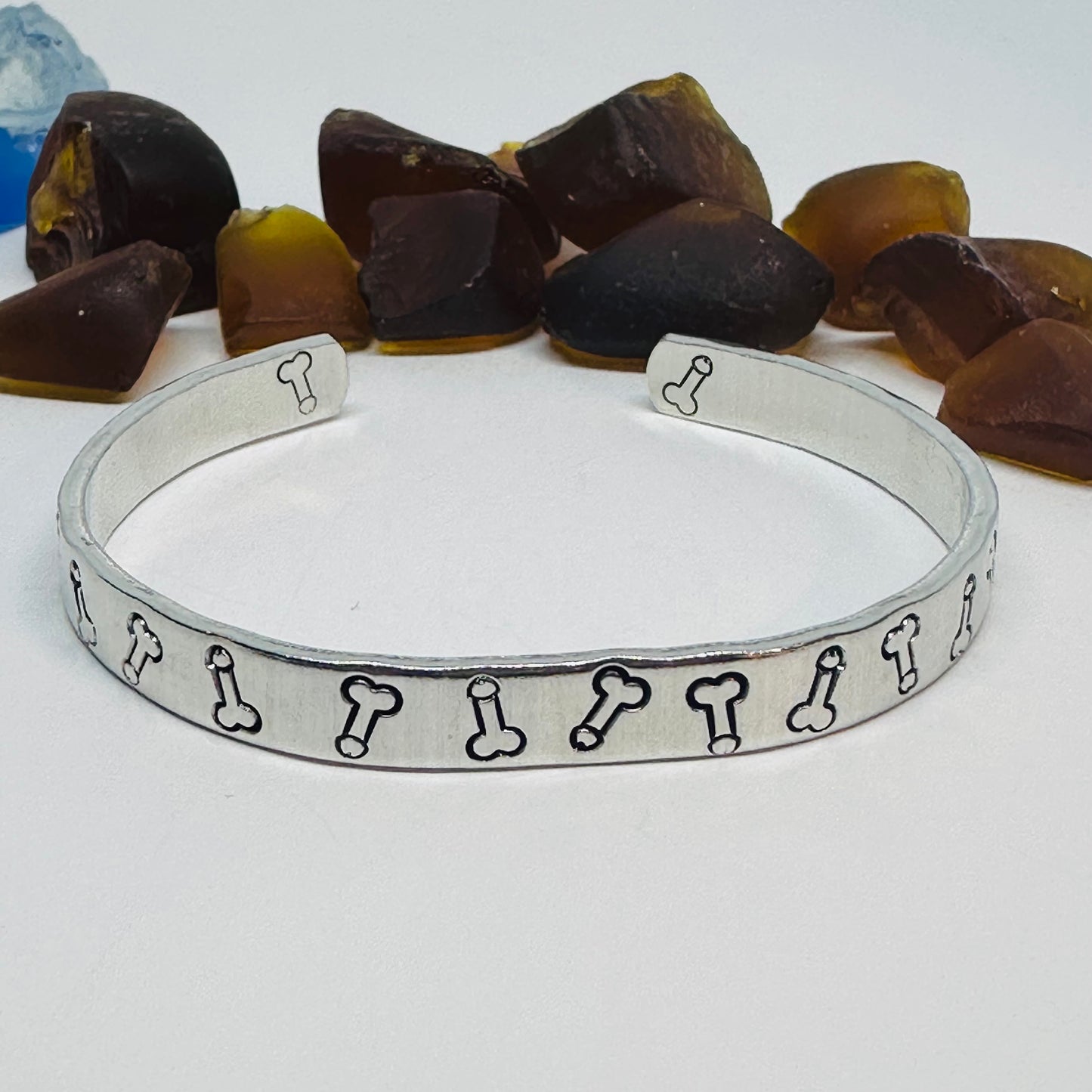 Dicks - Hand Stamped Cuff Bracelet