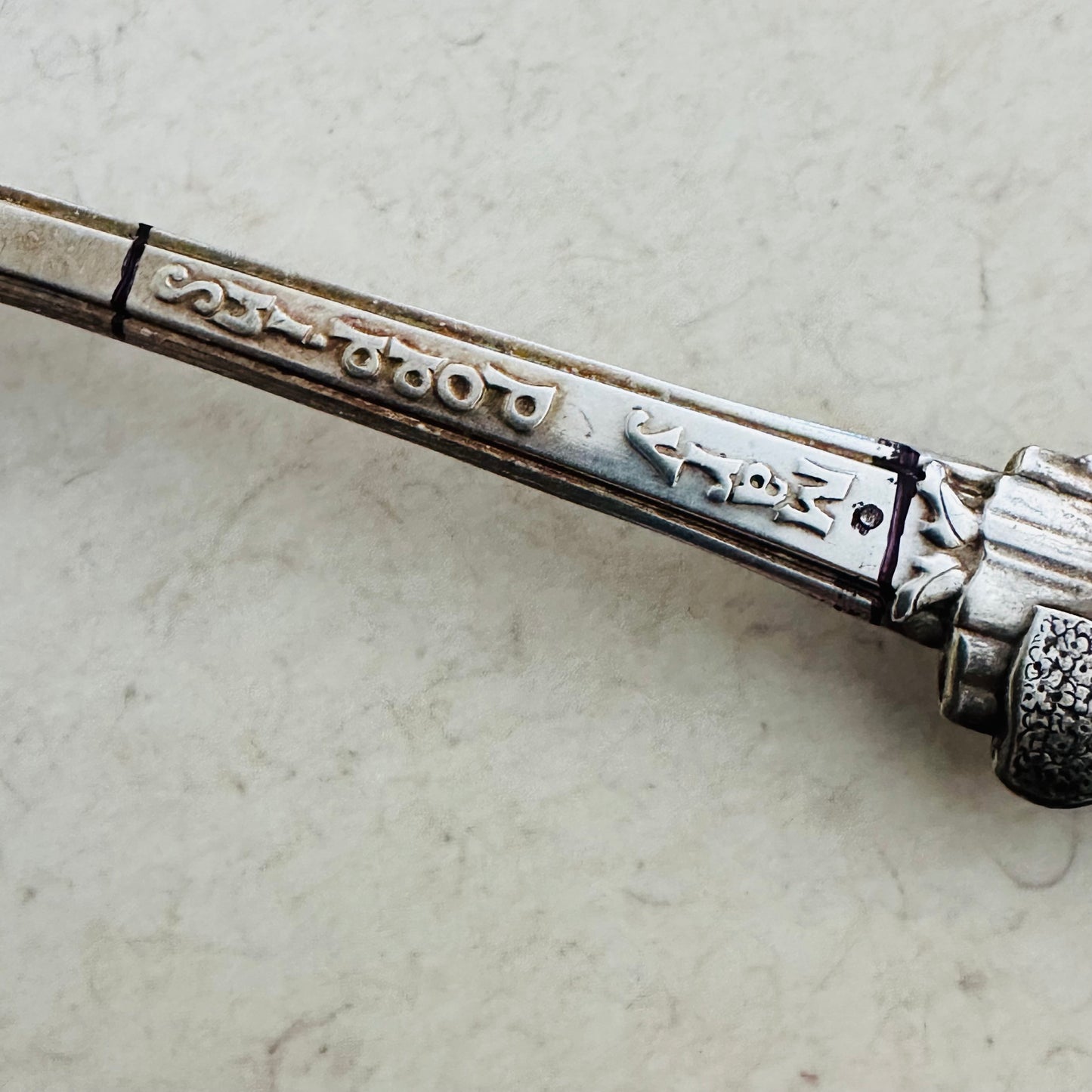 Mary Poppins Vintage Earrings | Collectible Spoon Silverplate 1964 | Up-Cycled | Antique