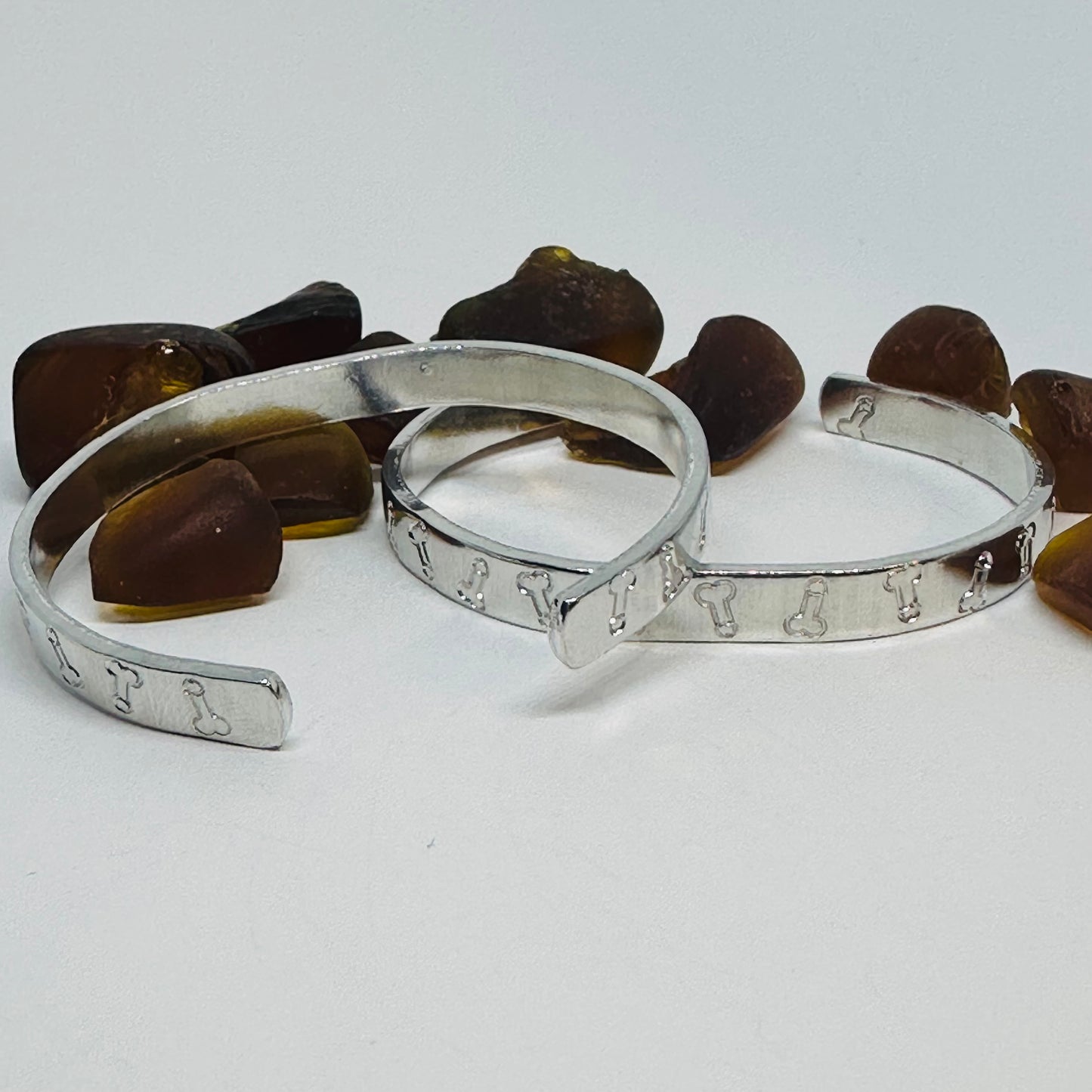 Dicks - Hand Stamped Cuff Bracelet