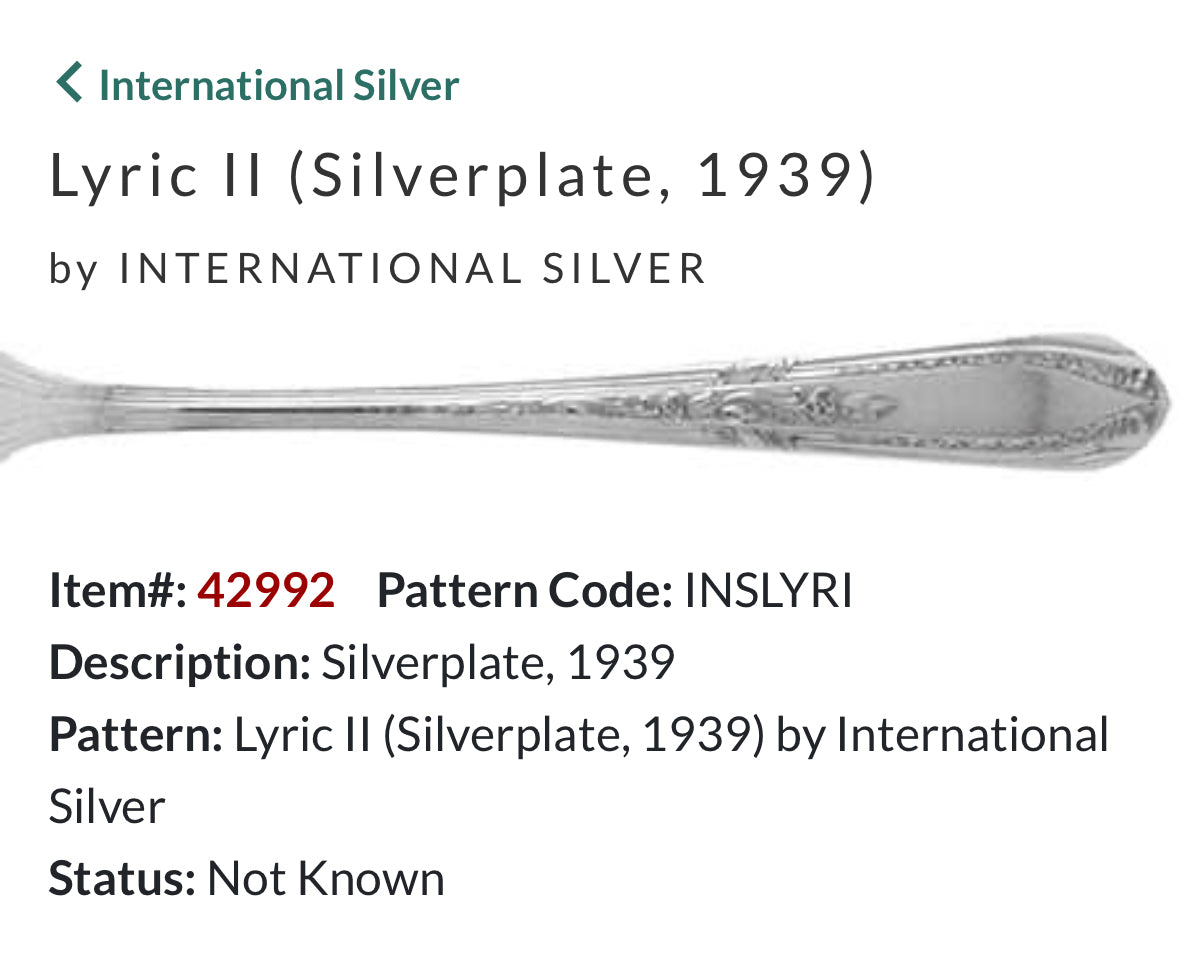 “Lyric II” 1939 Spoon Bracelet | Vintage Silverware | Oneida | Up-Cycled Bracelet | Silverware | Antique Spoons (Copy)