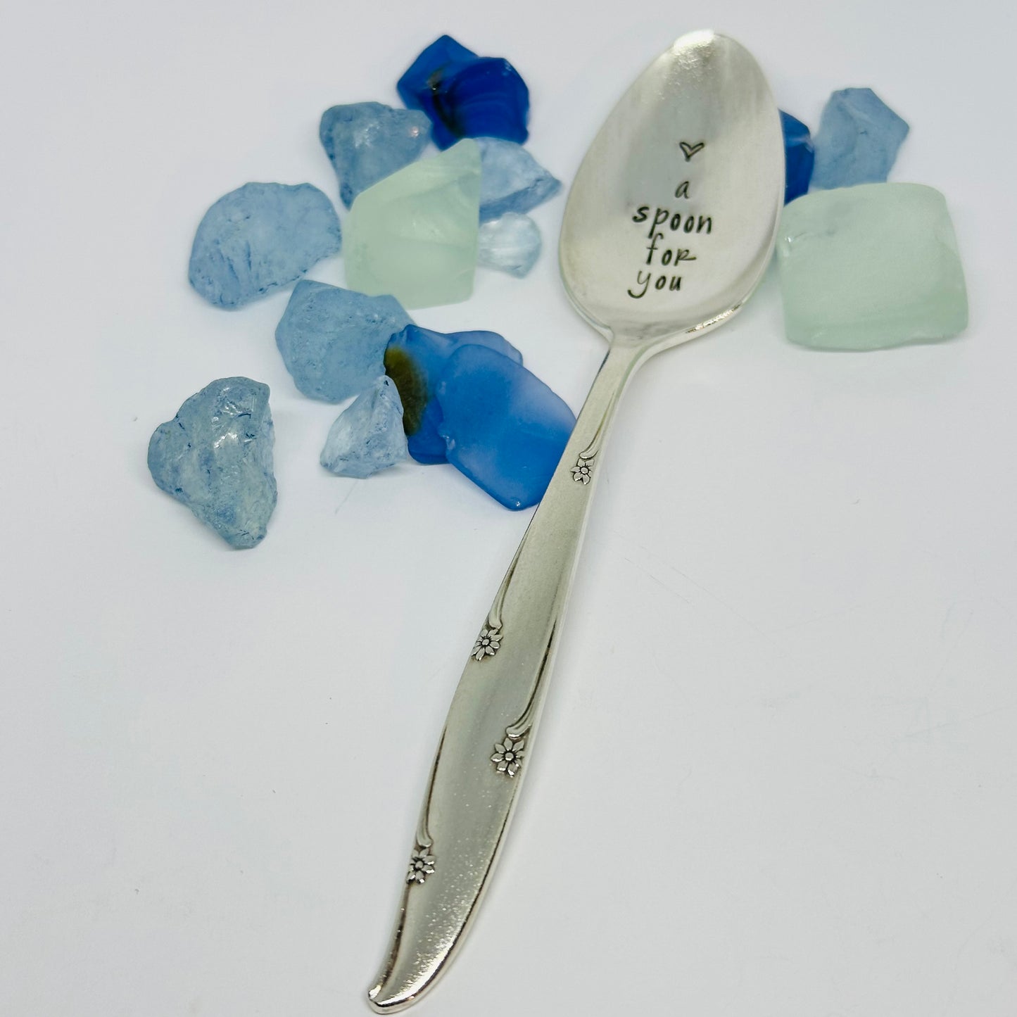 “A Spoon for You" Vintage Silverplated Hand Stamped Spoon | Novelty | Spoonies | Spoon Theory | Chronic Illness | Disability