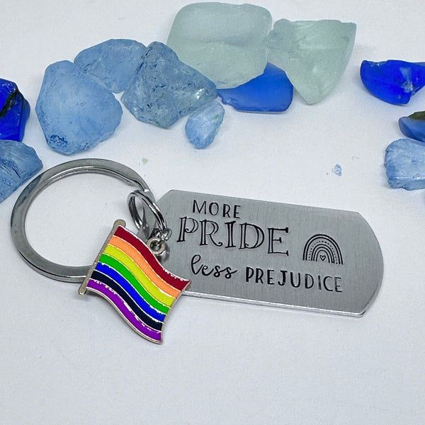 Pride Keyring | Rainbow | LGBTQAI+ | Love