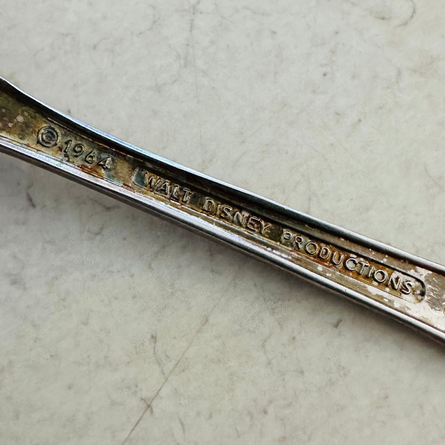 Mary Poppins Vintage Earrings | Collectible Spoon Silverplate 1964 | Up-Cycled | Antique