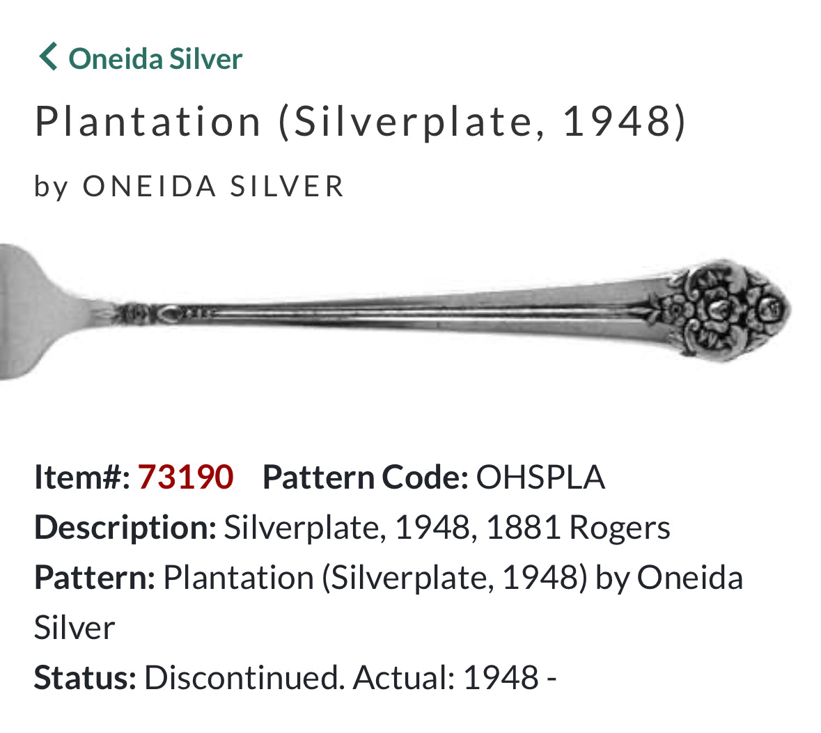 “Plantation” with Tiny Heart Charm - 1948 Spoon Bracelet | Vintage Silverware | Oneida | Up-Cycled Antique Silverware Spoon Bracelet