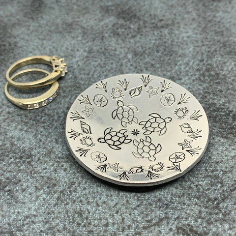 Sea Turtles - Sea Creatures Trinket Dish