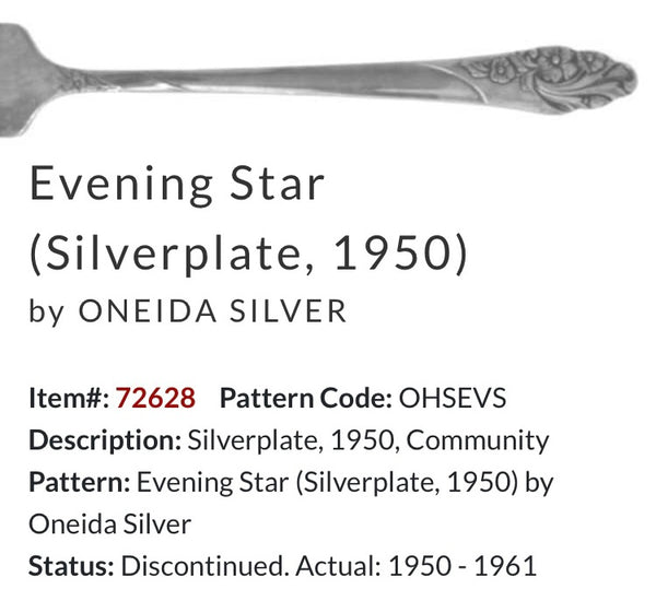 “Evening Star” 1950 Spoon Bracelet | Vintage Silverware | Holmes and Edwards | Up-Cycled Bracelet | Silverware Spoon Bracelet | Antique Spoon Bracelet