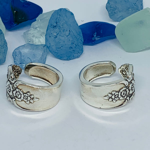 “Distinction” 1951 Spoon Ring | Vintage Silverware | Oneida | Up-Cycled Ring | Silverware Spoon | Antique Spoon Jewlery