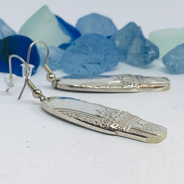 “First Love” Vintage Silverware Earrings | Vintage Silverware Jewelry | Vintage Spoon Earrings