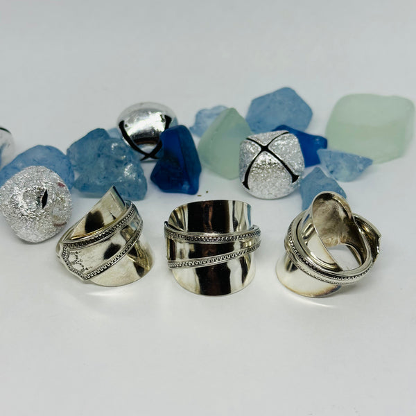 Saddle Demitasse Spoon Ring | Vintage Silverware | Upcycled Ring | Silverware | Antique