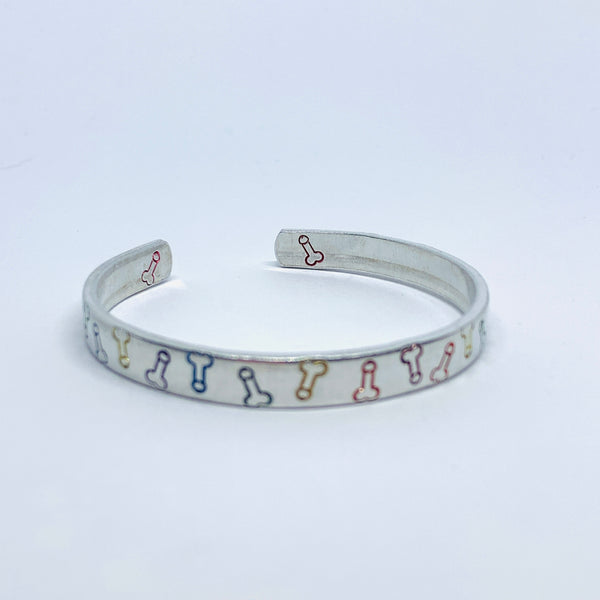 Dicks - Hand Stamped Cuff Bracelet