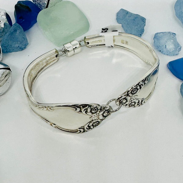 “Lady Densmore” 1955 Spoon Bracelet | Vintage Silverware | Oneida | Up-Cycled Bracelet | Silverware Spoon Bracelet | Antique Spoon Bracelet