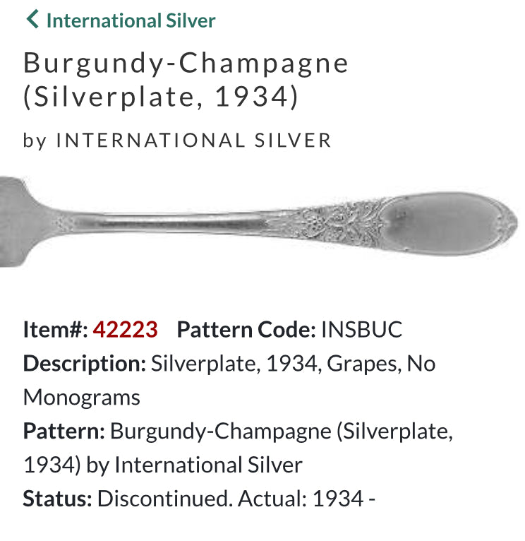"Burgundy / Champagne” Vintage Silverware Bottle Stopper | 1941 | Up-Cycled Wine Stopper | Silverware Bottle Closure | Antique Knife Handle Wine Plug