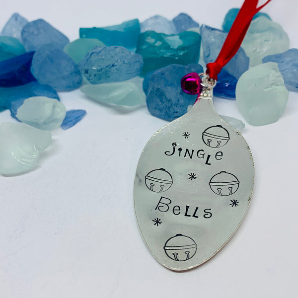 Vintage Spoon Bowl Ornament | Christmas Ornament | Hand Crafted Silver Plated Ornament | Holiday | Tree Decoration