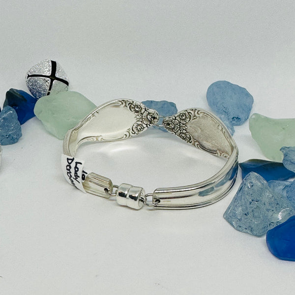 “Lady Densmore” 1955 Spoon Bracelet | Vintage Silverware | Oneida | Up-Cycled Bracelet | Silverware Spoon Bracelet | Antique Spoon Bracelet