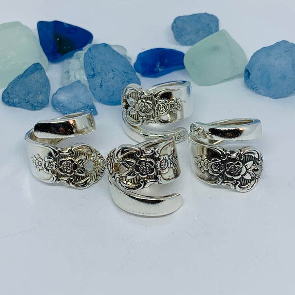 “Distinction” 1951 Spoon Ring | Vintage Silverware | Oneida | Up-Cycled Ring | Silverware Spoon | Antique Spoon Jewlery
