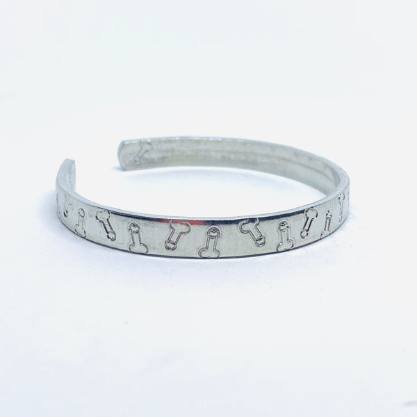 Dicks - Hand Stamped Cuff Bracelet