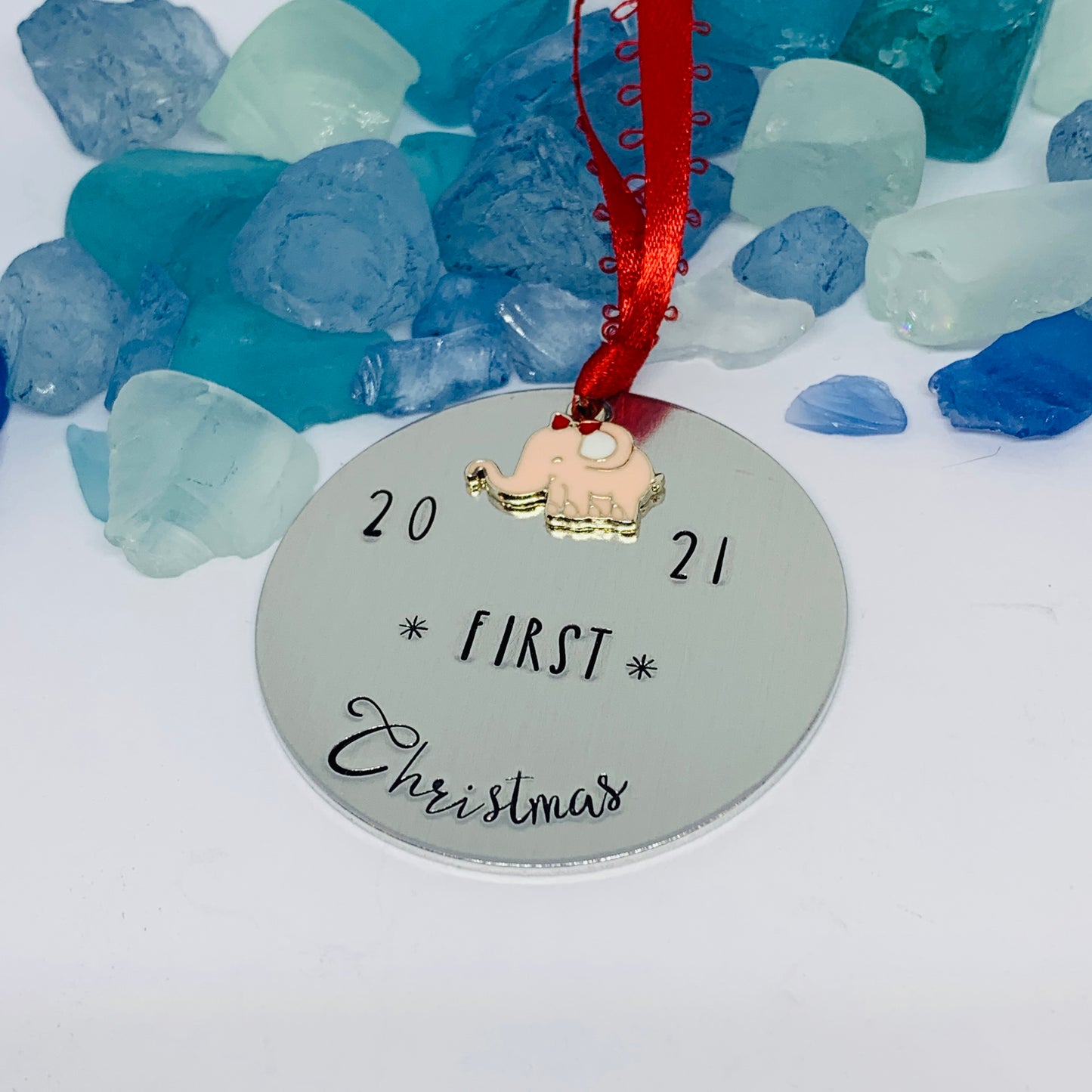 First Christmas 2023* Hand Stamped Ornament | Baby’s First Ornament | Christmas Ornament | Hand Crafted Ornament | Holiday Tree Decoration