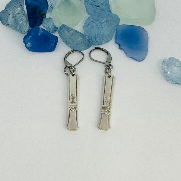 “First Love” Vintage Silverware Earrings | Vintage Silverware Jewelry | Vintage Spoon Earrings