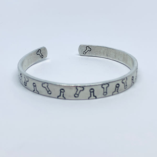 Dicks - Hand Stamped Cuff Bracelet