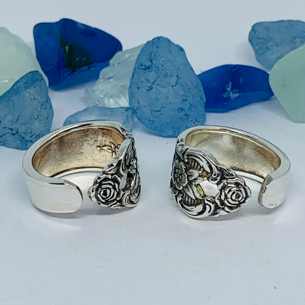 “Distinction” 1951 Spoon Ring | Vintage Silverware | Oneida | Up-Cycled Ring | Silverware Spoon | Antique Spoon Jewlery