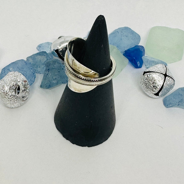 Saddle Demitasse Spoon Ring | Vintage Silverware | Upcycled Ring | Silverware | Antique