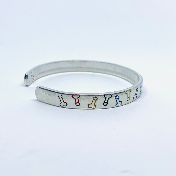 Dicks - Hand Stamped Cuff Bracelet