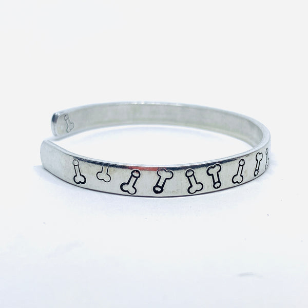 Dicks - Hand Stamped Cuff Bracelet