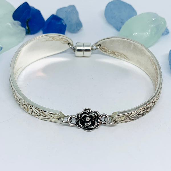 “Country Lane” 1954 Spoon Bracelet | Vintage Silverware | Oneida | Up-Cycled Bracelet | Silverware Spoon Bracelet | Antique Spoon Bracelet