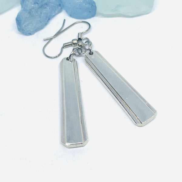 “First Love” Vintage Silverware Earrings | Vintage Silverware Jewelry | Vintage Spoon Earrings