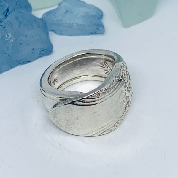 “First Love” 1937 Spoon Ring | Vintage Silverware | Int’l Silver | Up-Cycled Ring | Silverware Spoon | Antique Spoon Jewlery