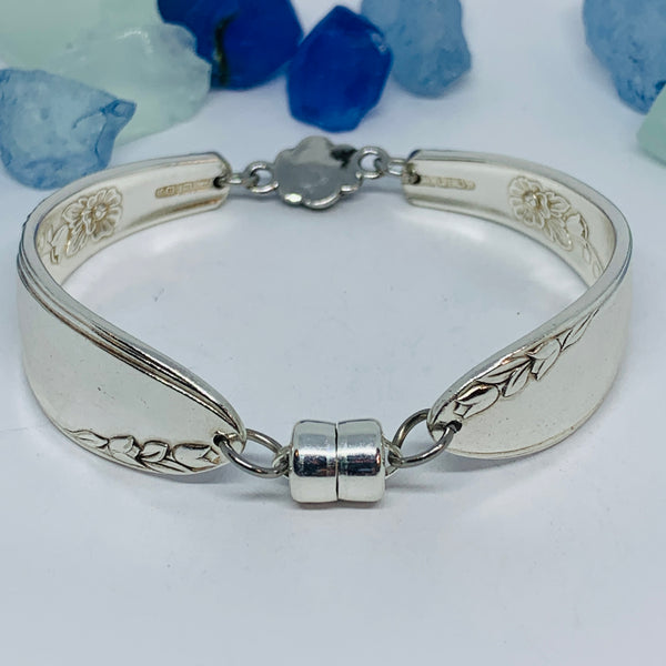 “Country Lane” 1954 Spoon Bracelet | Vintage Silverware | Oneida | Up-Cycled Bracelet | Silverware Spoon Bracelet | Antique Spoon Bracelet